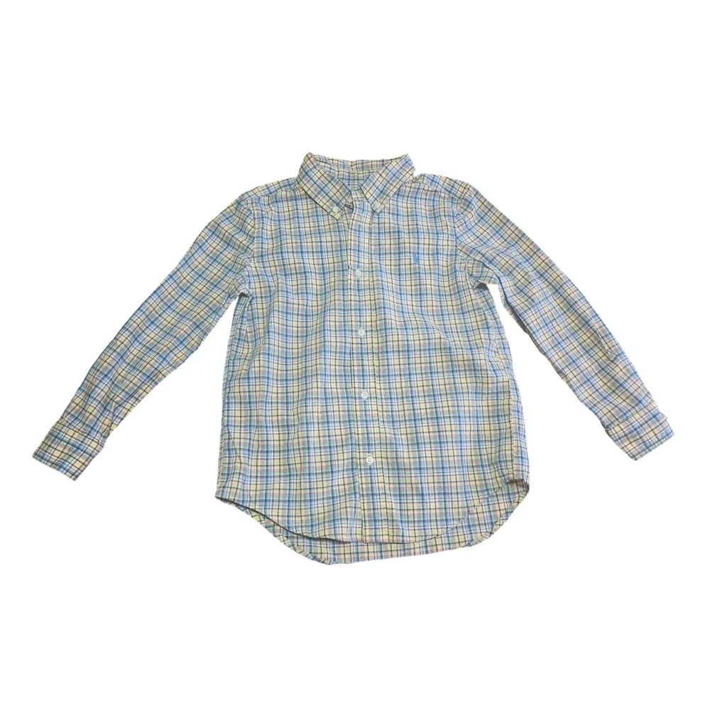Ralph Lauren Youth Plaid Button Down Shirt